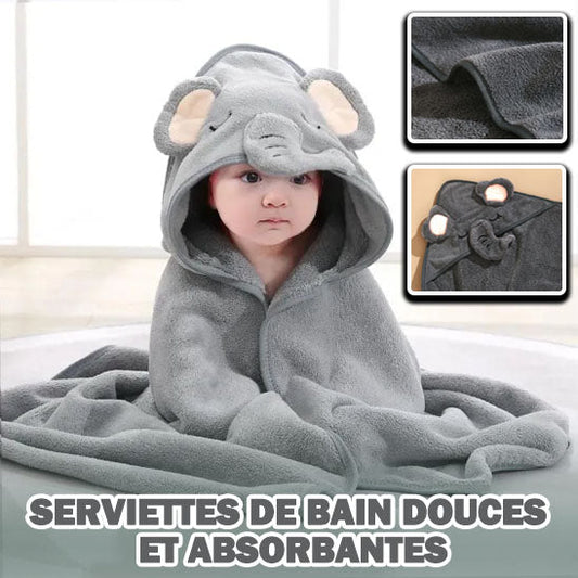 SORTIE DE BAIN BÉBÉ - BELVITA™ - Authentique bébé